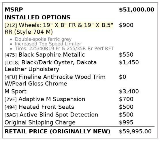 Used 2019 BMW 440i Gran Coupe w/ M Sport Package RWD image 4