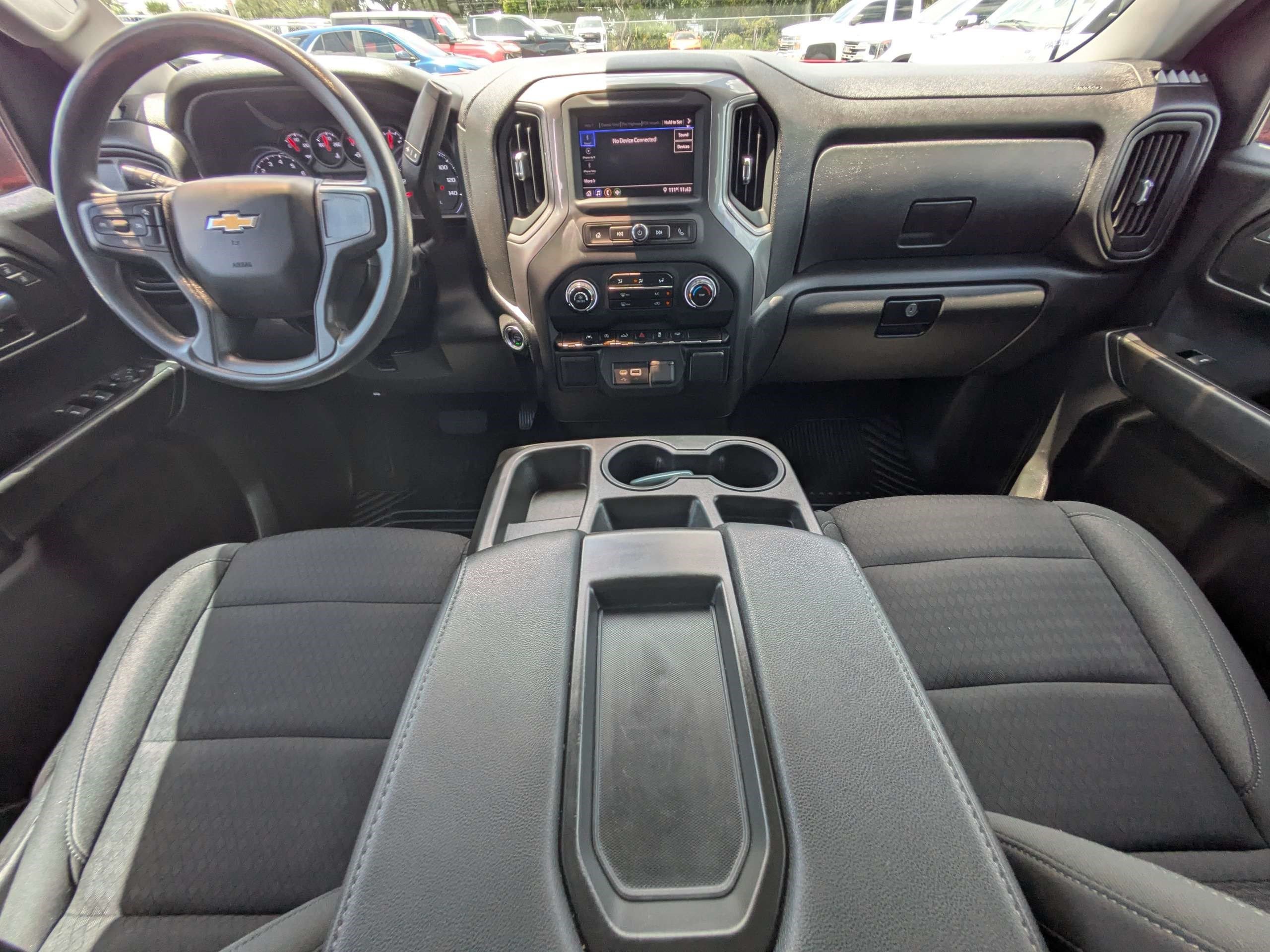 Used 2023 Chevrolet Silverado 1500 Custom w/ LPO, Dark Essentials Package RWD image 17