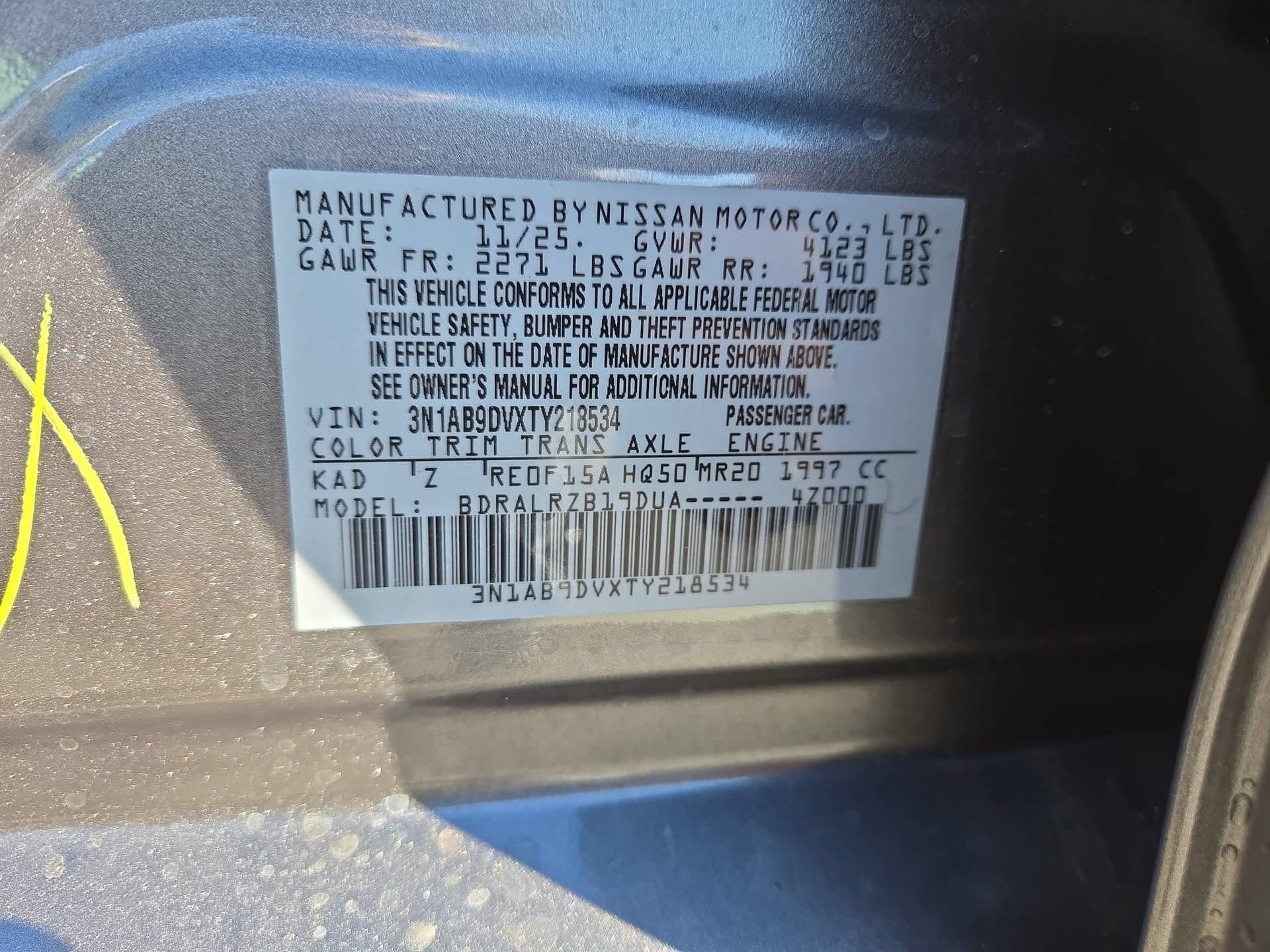 New 2026 Nissan Sentra SR w/ Floor Mat Package FWD image 39