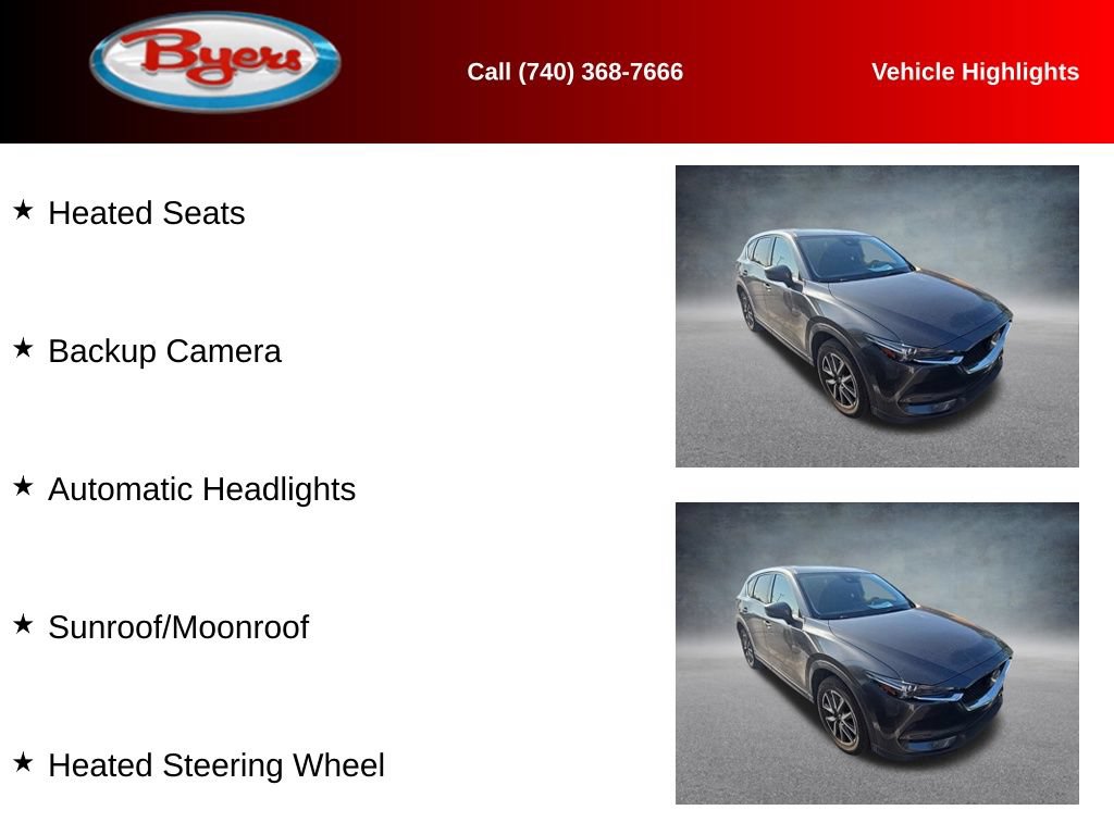 Used 2017 MAZDA CX-5 Grand Touring w/ Premium Package AWD/4WD image 9