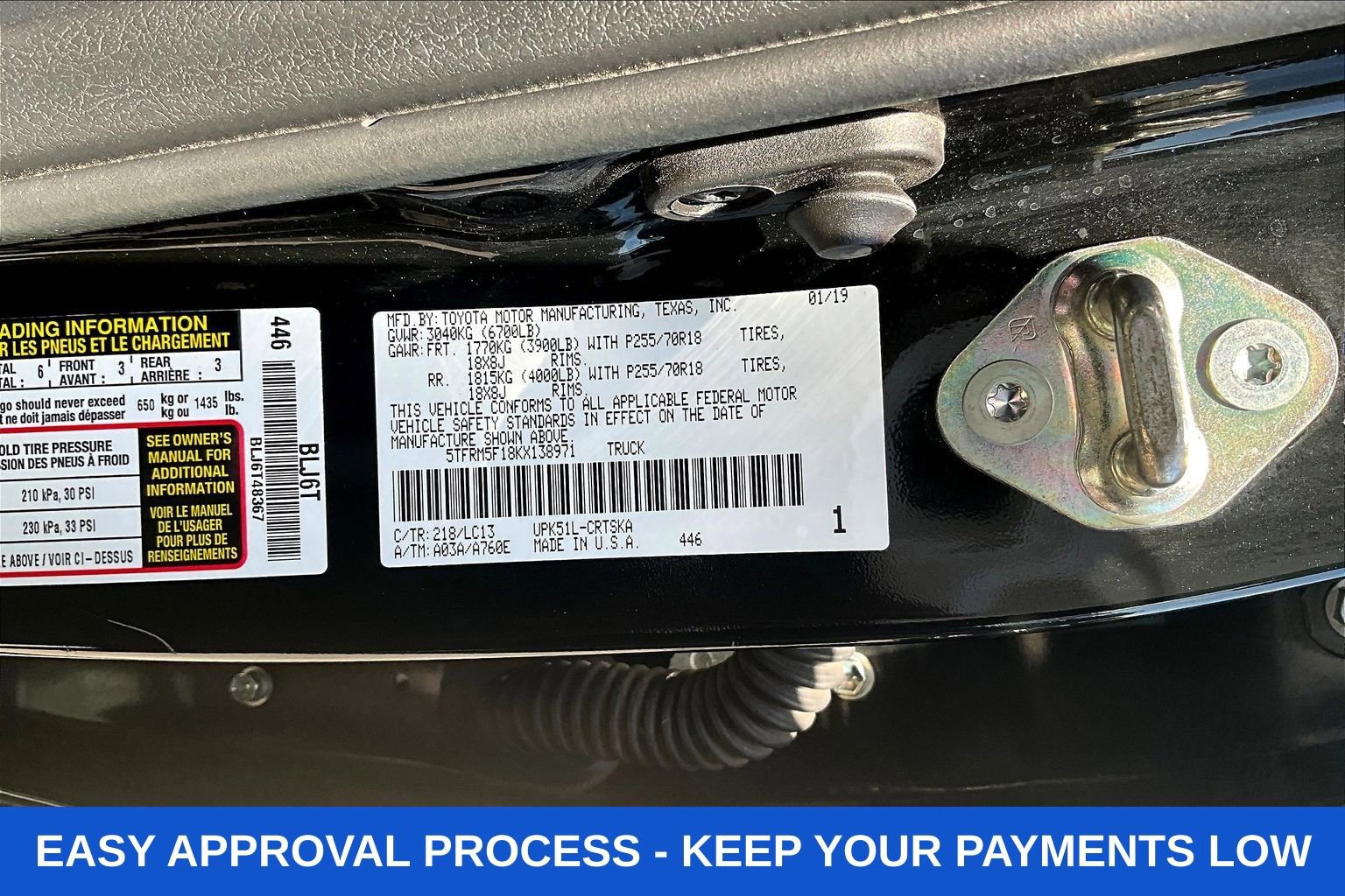 Used 2019 Toyota Tundra SR RWD image 23
