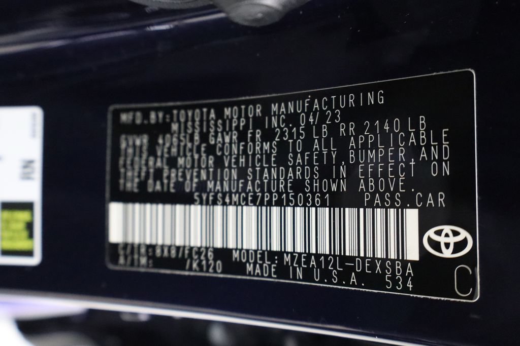 Used 2023 Toyota Corolla SE FWD image 33