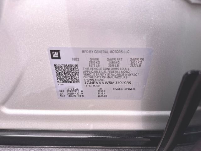 Used 2021 Chevrolet Traverse Premier w/ Redline Edition AWD/4WD image 35