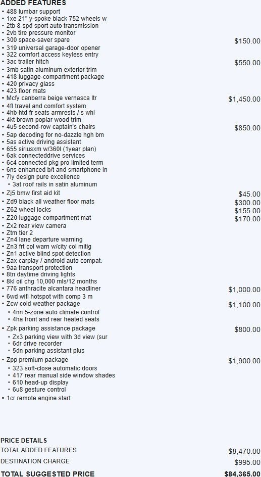 Used 2022 BMW X7 xDrive40i w/ Premium Package image 3