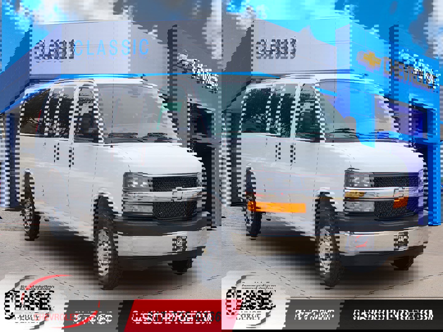 New 2025 Chevrolet Express 3500 LS w/ Chrome Appearance Package image 1
