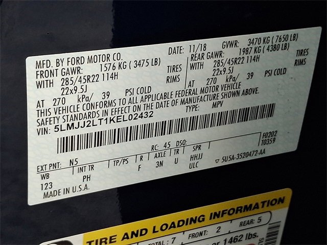 Used 2019 Lincoln Navigator Reserve w/ Cargo Package image 28