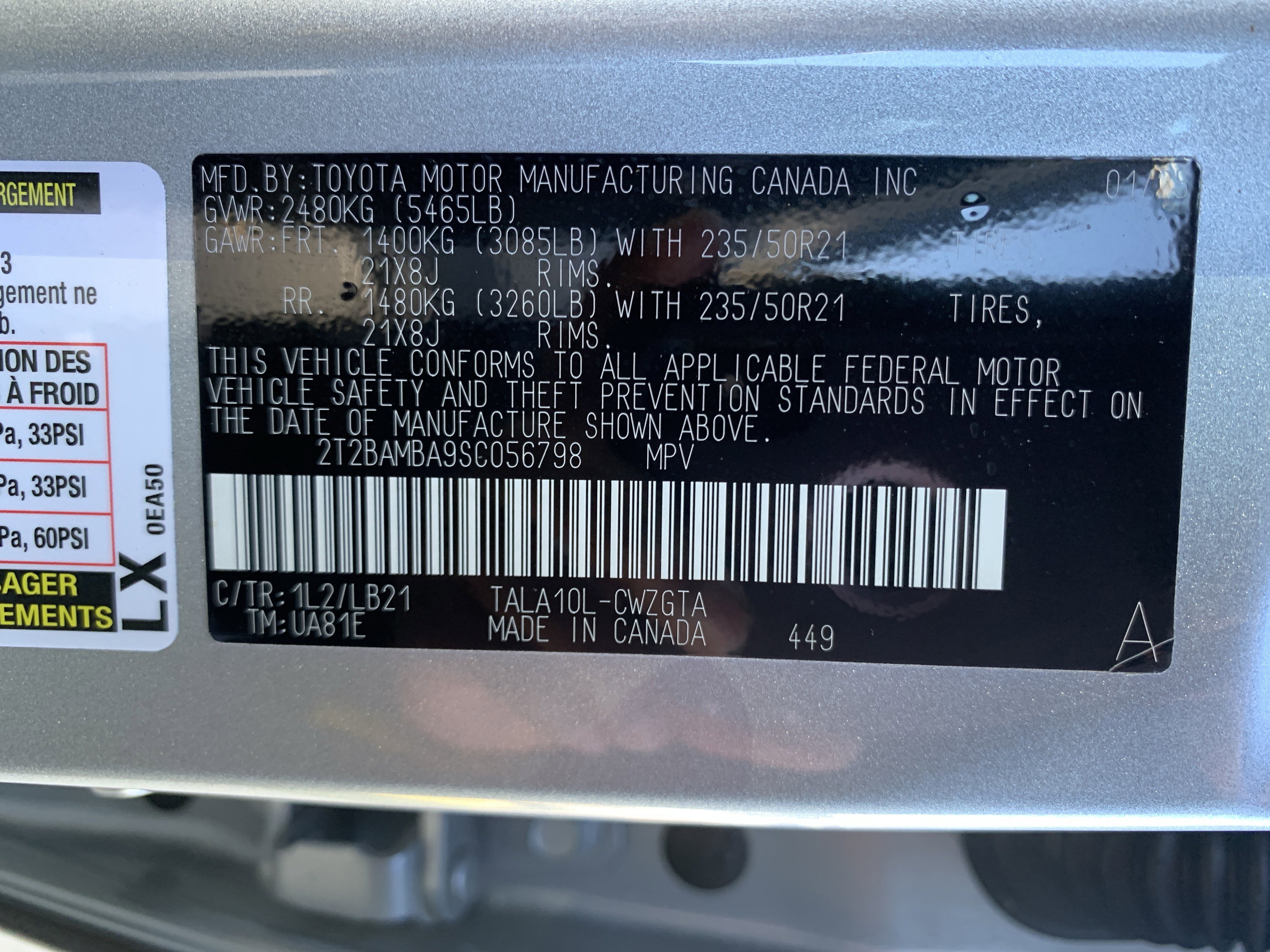 Certified 2025 Lexus RX 350 FWD image 36