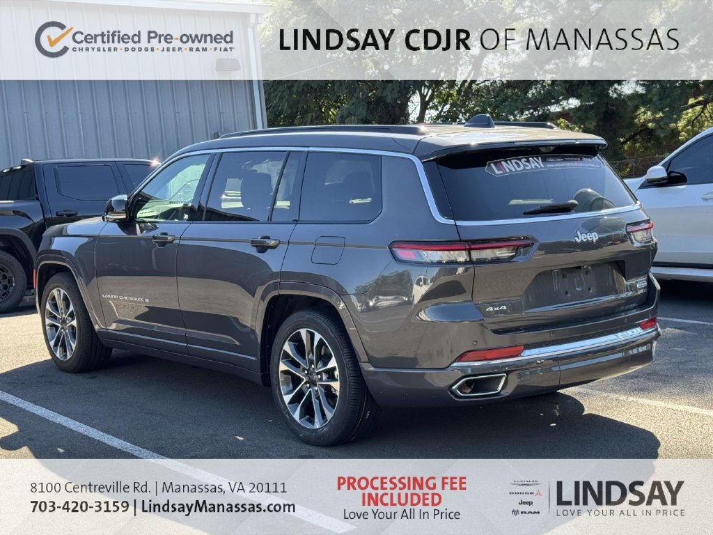Used 2025 Jeep Grand Cherokee L Overland w/ Advanced Protech Group III AWD/4WD image 7