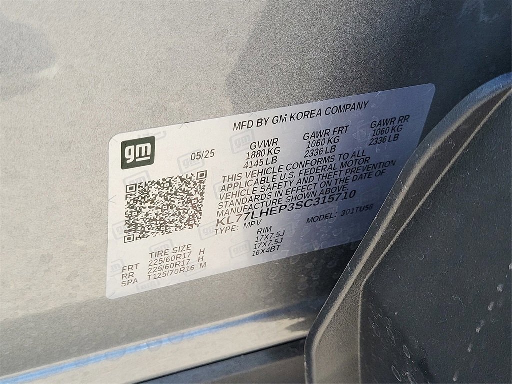 Certified 2025 Chevrolet Trax LT w/ Driver Confidence Package image 27