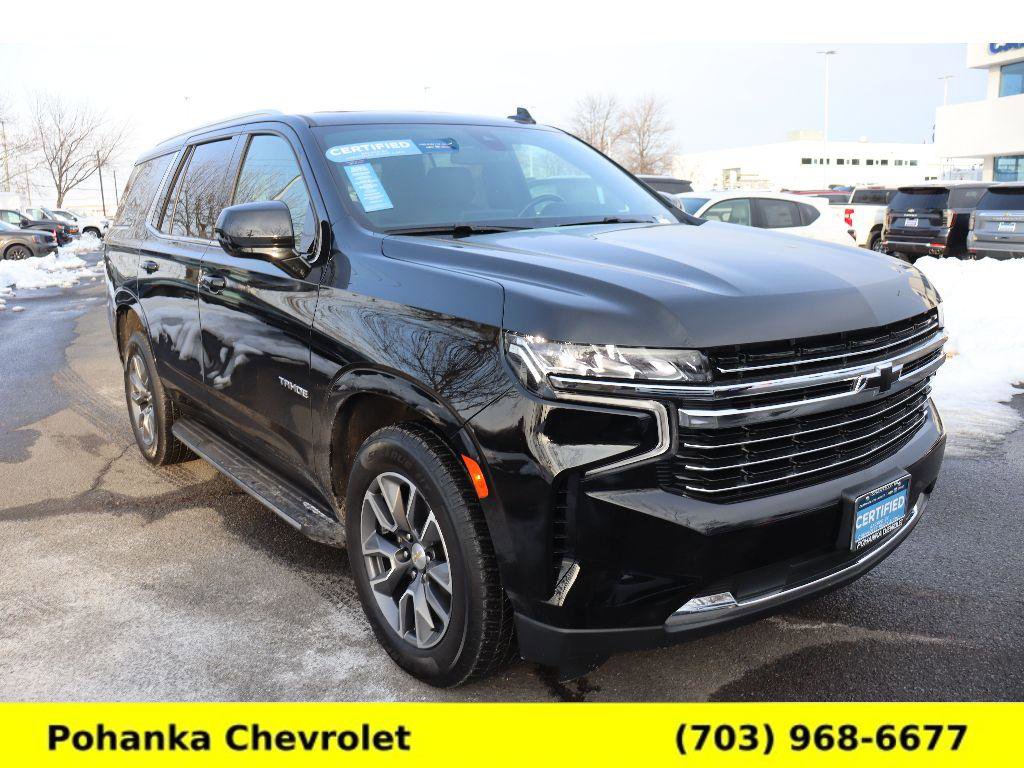 Used 2021 Chevrolet Tahoe LT w/ Max Trailering Package image 1