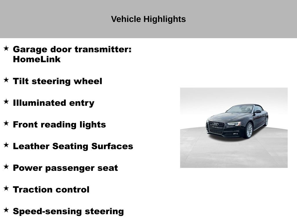 Used 2015 Audi A5 2.0T Premium Plus w/ Premium Plus Package image 53
