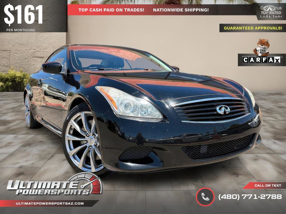 Used 2010 INFINITI G37 Sport w/ Premium Pkg