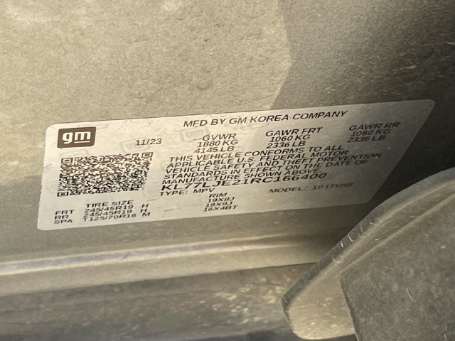 Used 2024 Chevrolet Trax RS w/ Sunroof Package FWD image 29