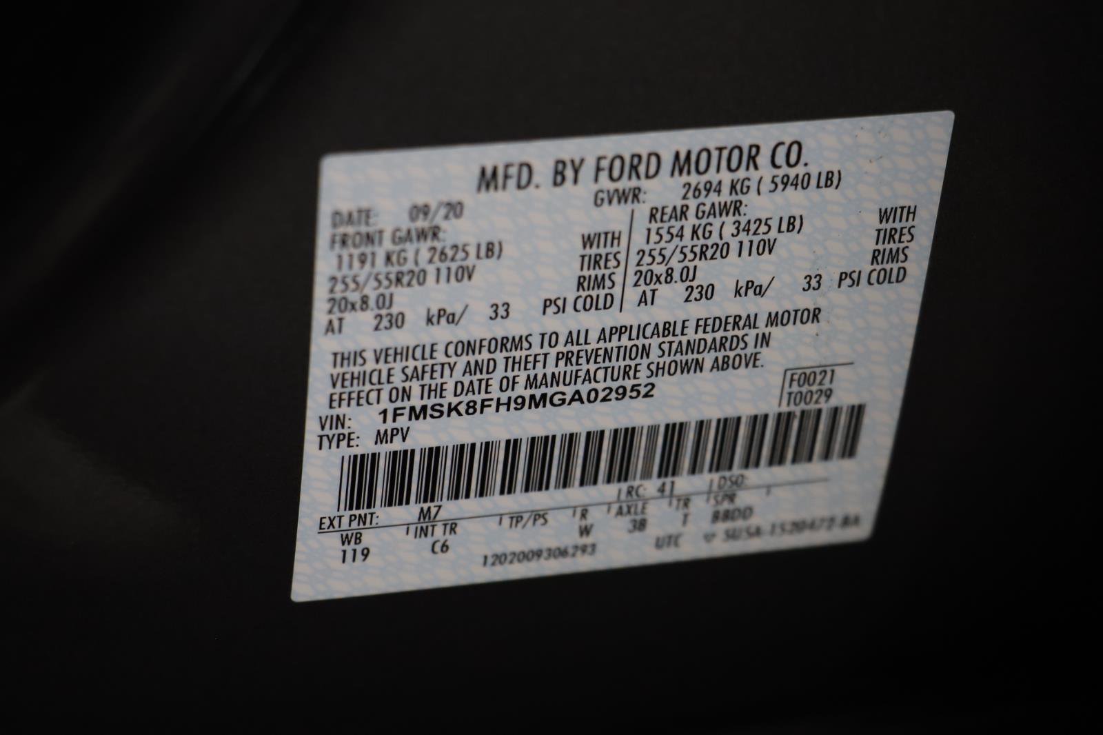 Used 2021 Ford Explorer Limited w/ Equipment Group 301A image 25