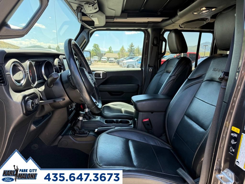 Used 2020 Jeep Wrangler Unlimited Sahara AWD/4WD image 10