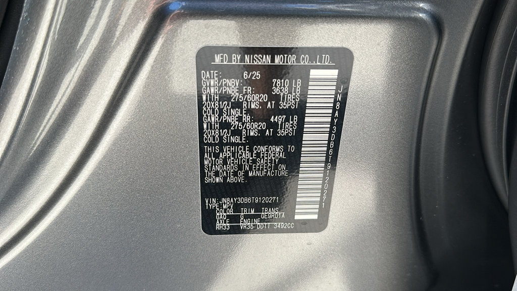 New 2026 Nissan Armada PRO-4X w/ Captain's Chari Seat Package AWD/4WD image 32