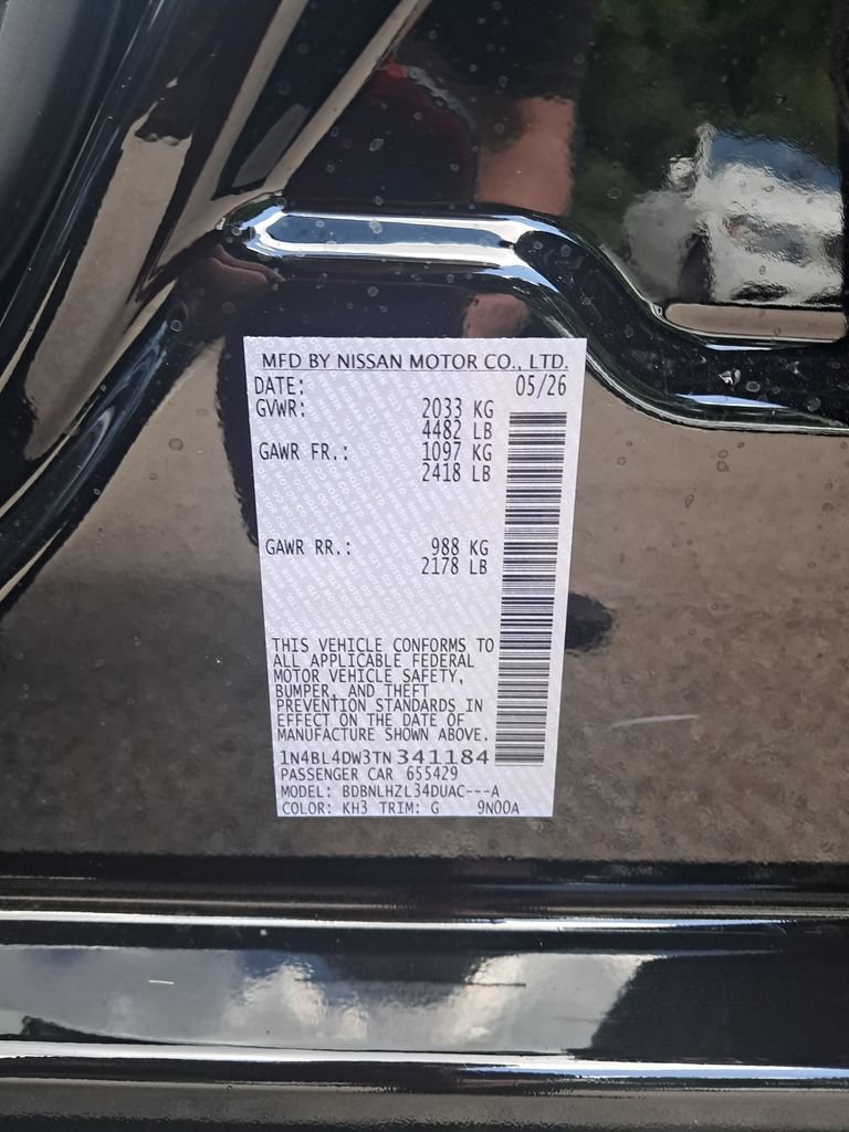 New 2026 Nissan Altima 2.5 SV w/ SV Special Edition Package AWD/4WD image 31