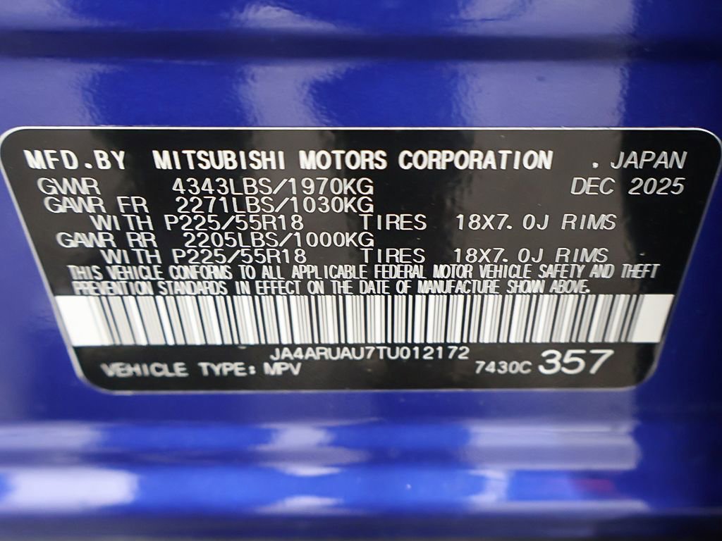 New 2026 Mitsubishi Outlander Sport ES image 42