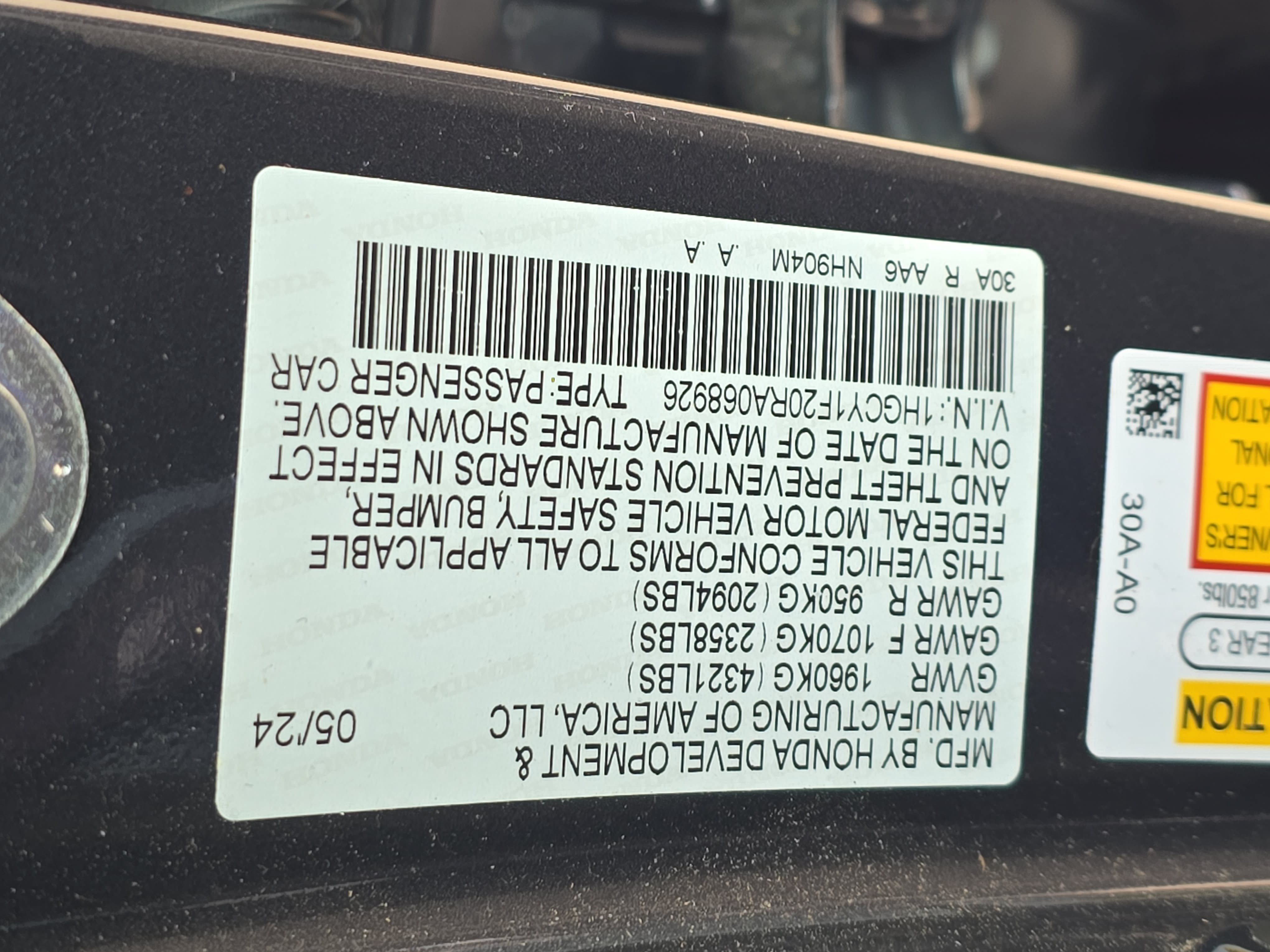 Used 2024 Honda Accord LX image 33