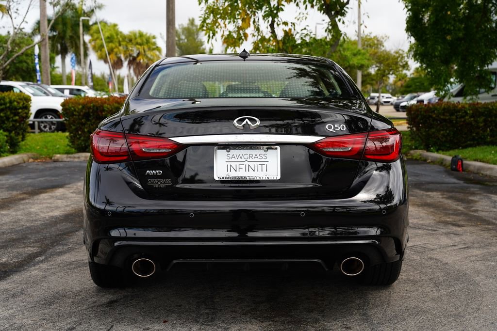 Used 2024 INFINITI Q50 Luxe w/ Cargo Package image 9