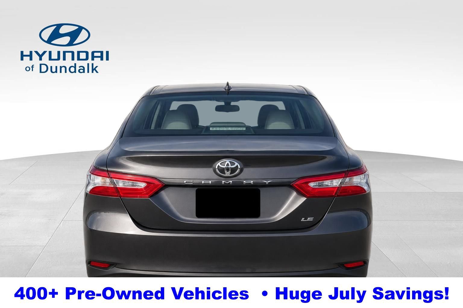 Used 2019 Toyota Camry LE FWD image 7