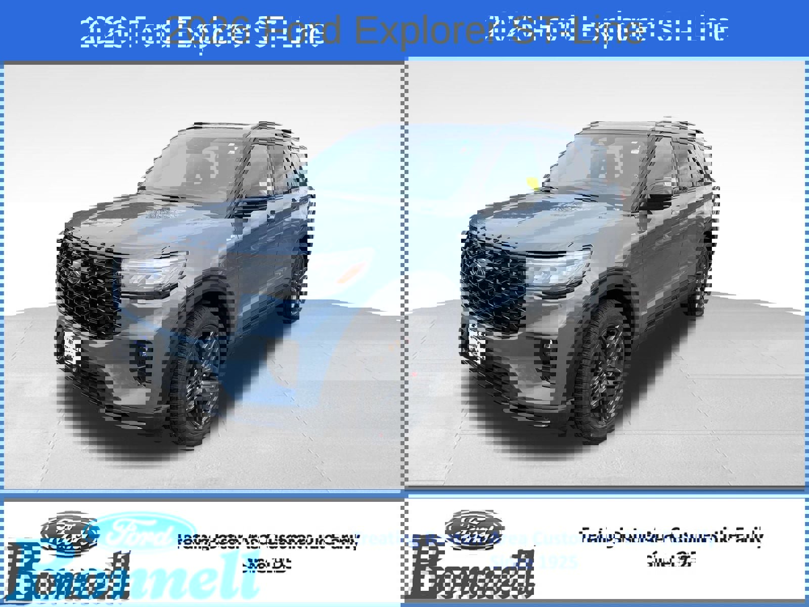 New 2026 Ford Explorer ST-Line w/ ST-Line Street Pack image 1