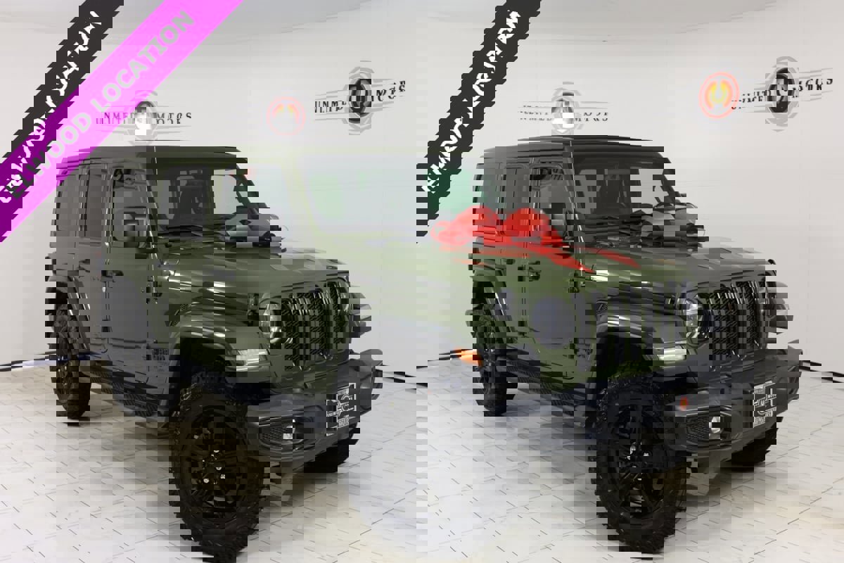 Used 2021 Jeep Wrangler Unlimited Sahara