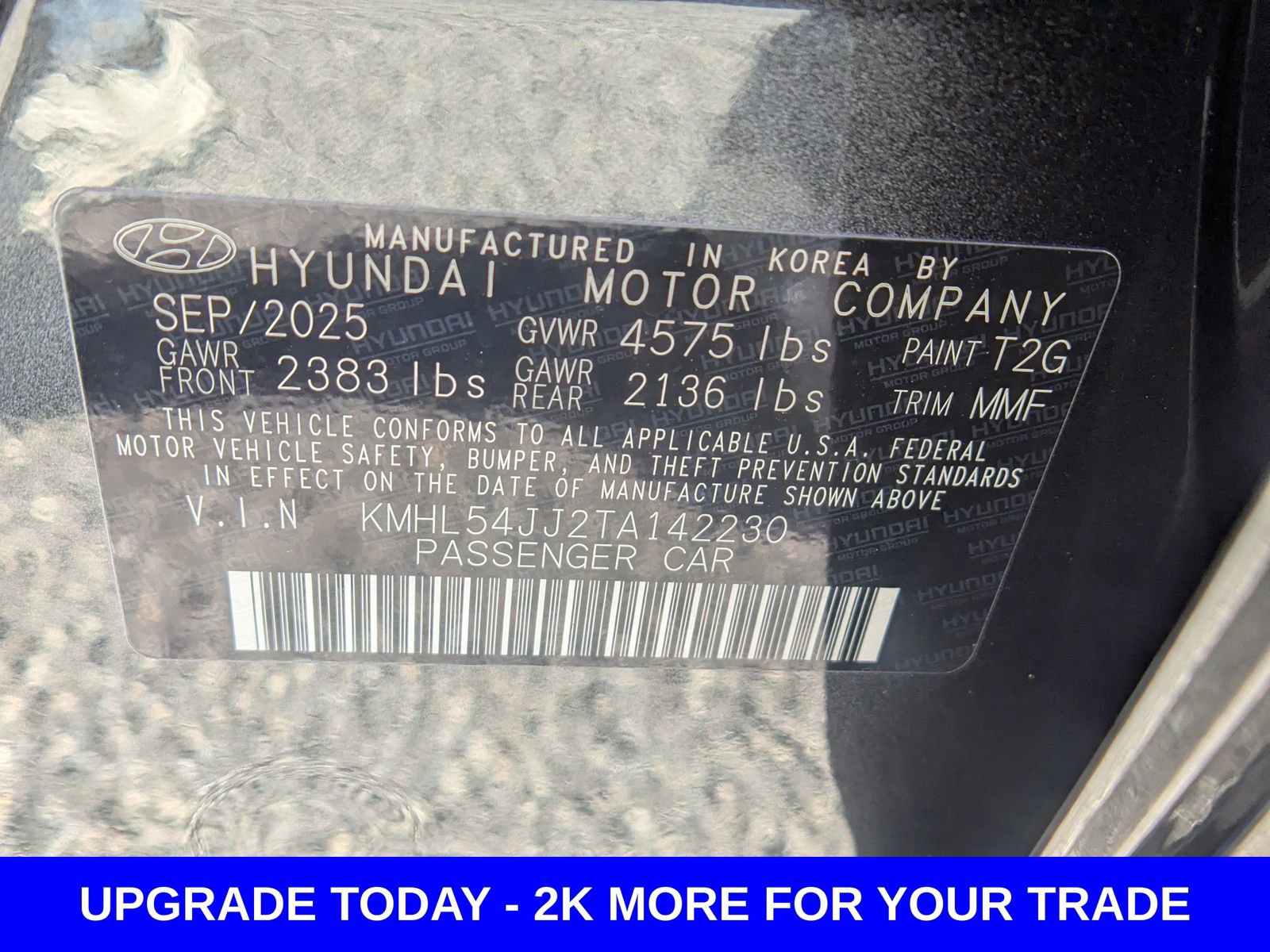 New 2026 Hyundai Sonata Limited image 23