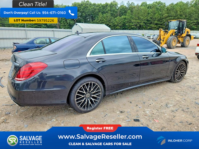 Used 2016 Mercedes-Benz S 550 4MATIC Sedan image 4