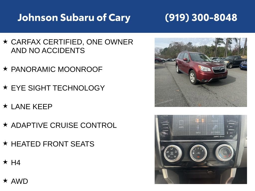 Used 2016 Subaru Forester 2.5i Premium image 6