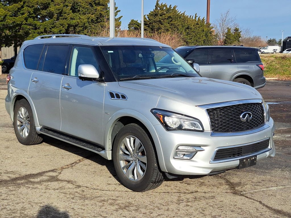 Used 2017 INFINITI QX80 4WD w/ Driver Assistance Package image 7