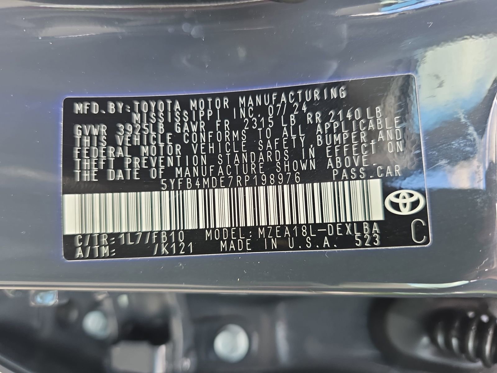 Used 2024 Toyota Corolla LE FWD image 33