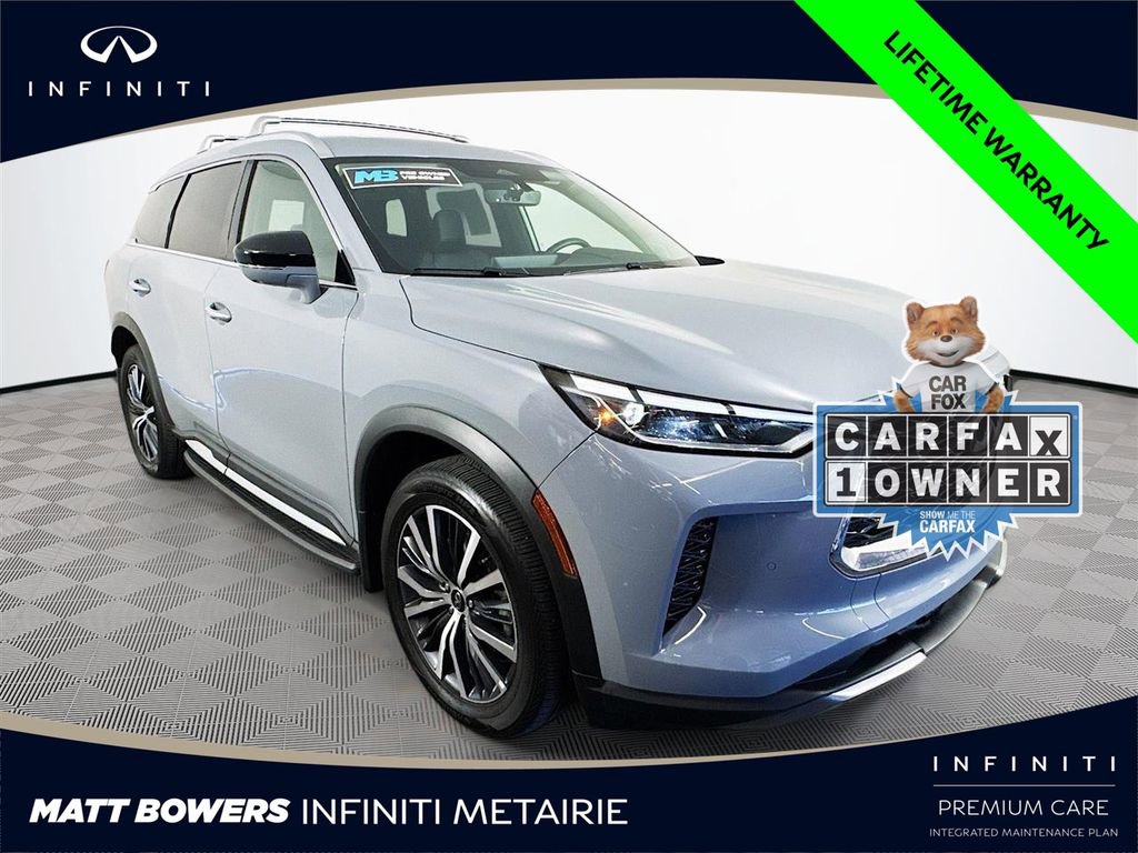Certified 2025 INFINITI QX60 Sensory image 1