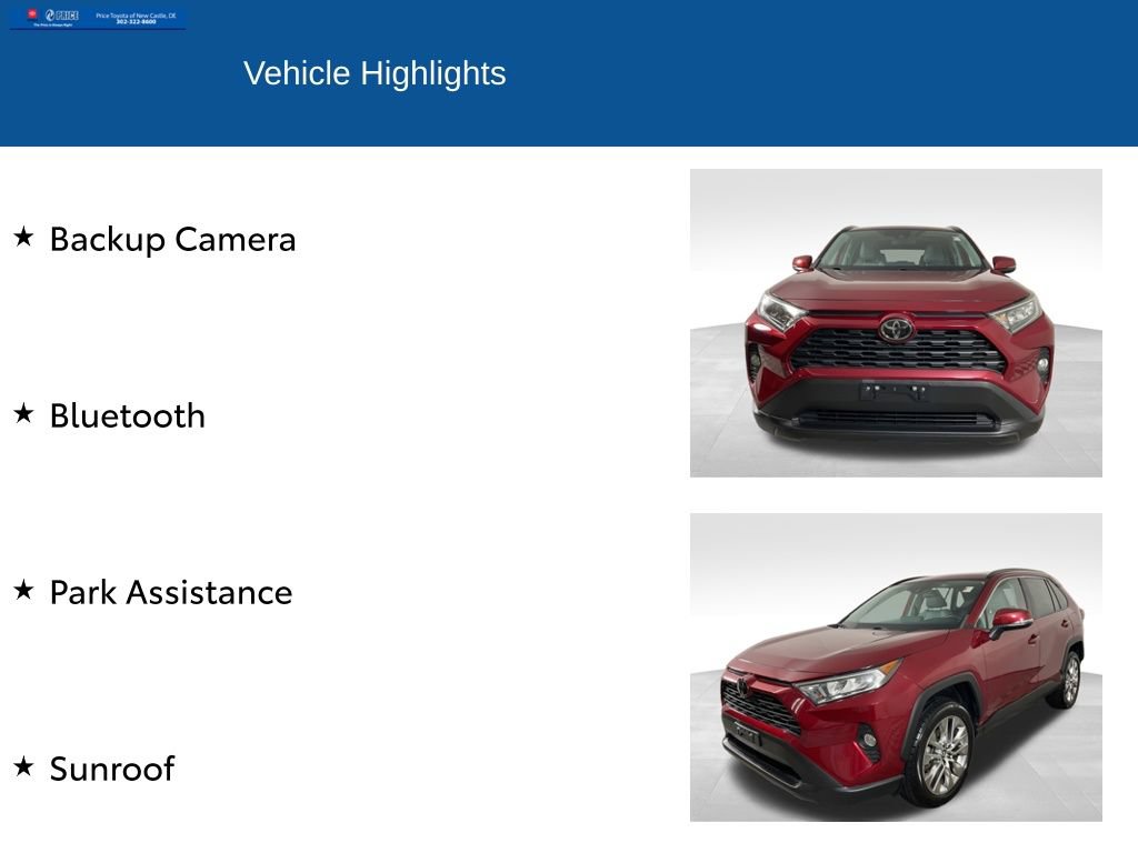 Used 2020 Toyota RAV4 XLE Premium AWD/4WD image 2