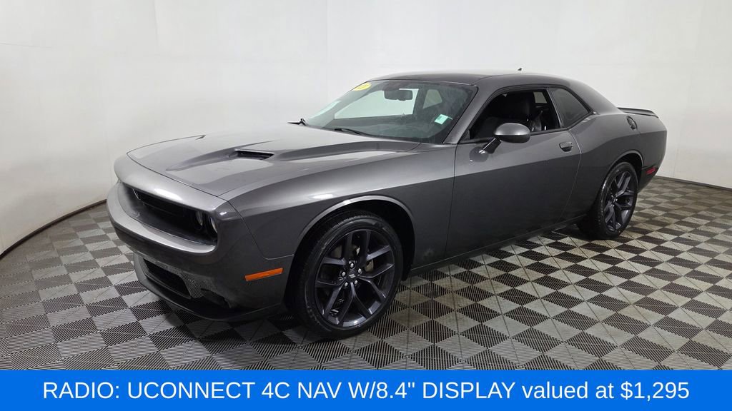 Used 2021 Dodge Challenger SXT w/ Blacktop Package RWD image 3