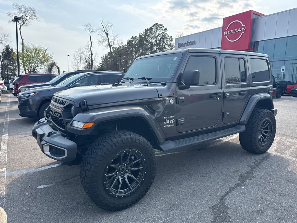Used 2021 Jeep Wrangler Unlimited Sahara w/ Uconnect 4C Nav & Sound Group image 35
