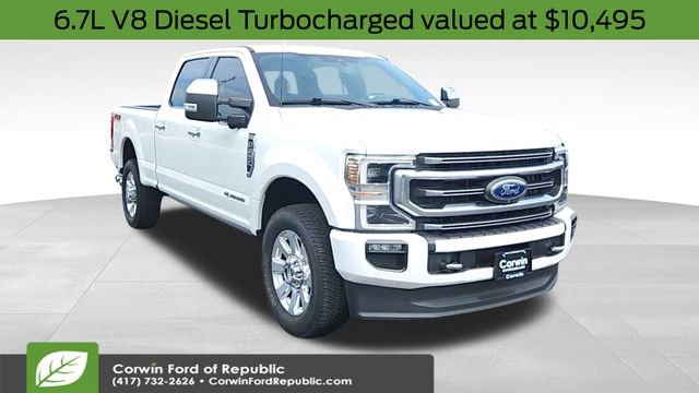 Certified 2021 Ford F250 Platinum w/ FX4 Off-Road Package