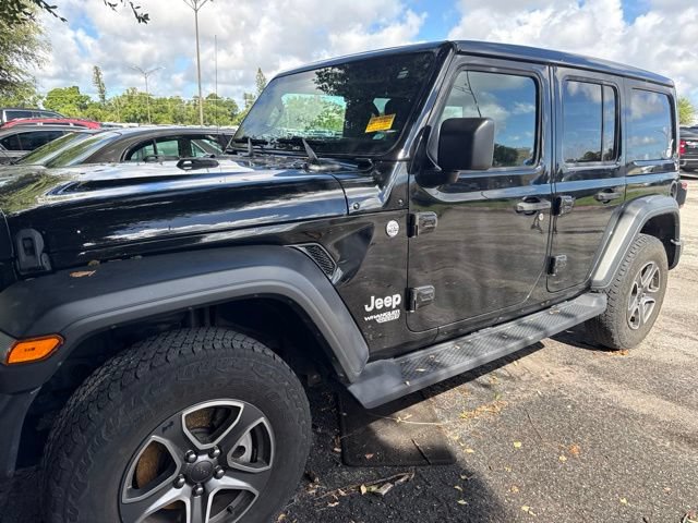 Used 2021 Jeep Wrangler Unlimited Sport w/ Sun And Sound Package AWD/4WD image 4