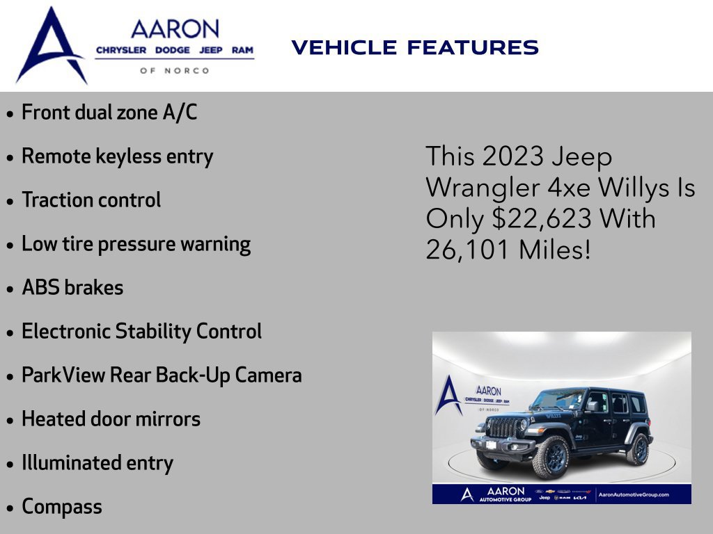 Used 2023 Jeep Wrangler Unlimited AWD/4WD image 5