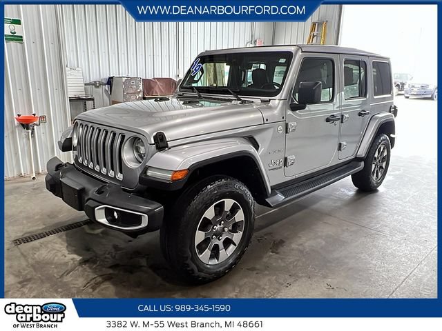 Used 2019 Jeep Wrangler Unlimited Sahara w/ Advanced Safety Group AWD/4WD image 1