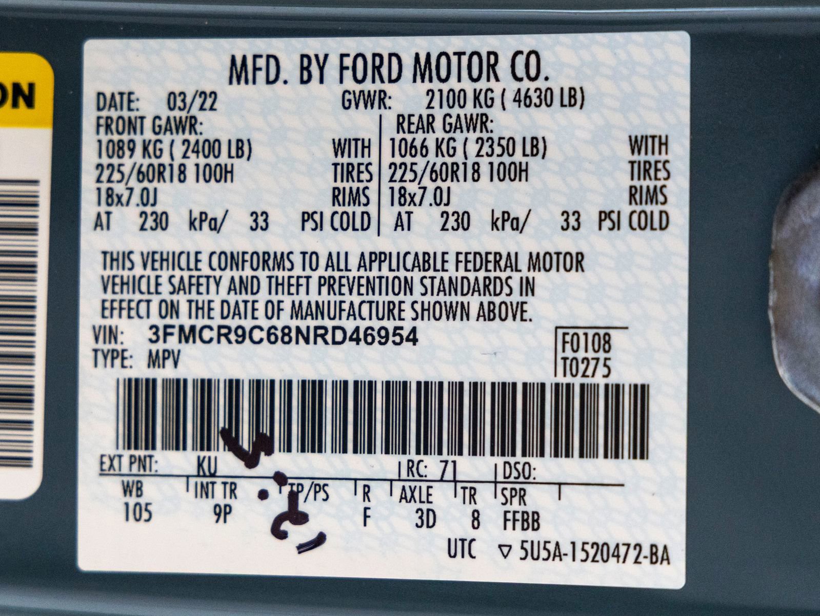 Used 2022 Ford Bronco Sport Outer Banks w/ Tech Package image 33