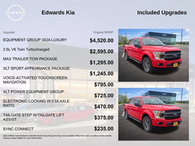 Used 2018 Ford F150 XLT w/ Equipment Group 302A Luxury AWD/4WD image 7
