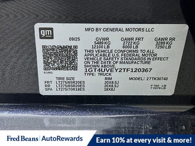 New 2026 GMC Sierra 3500 AT4 w/ Technology Package image 21