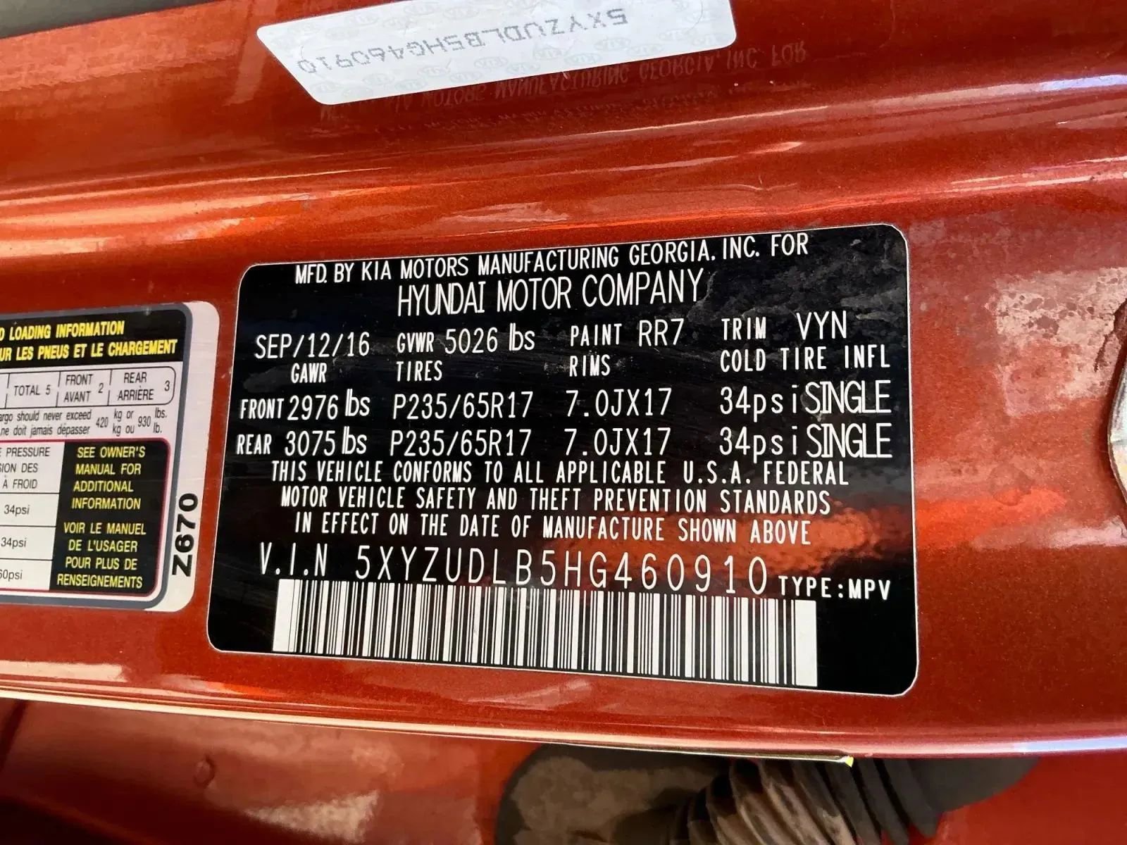 Used 2017 Hyundai Santa Fe Sport image 33