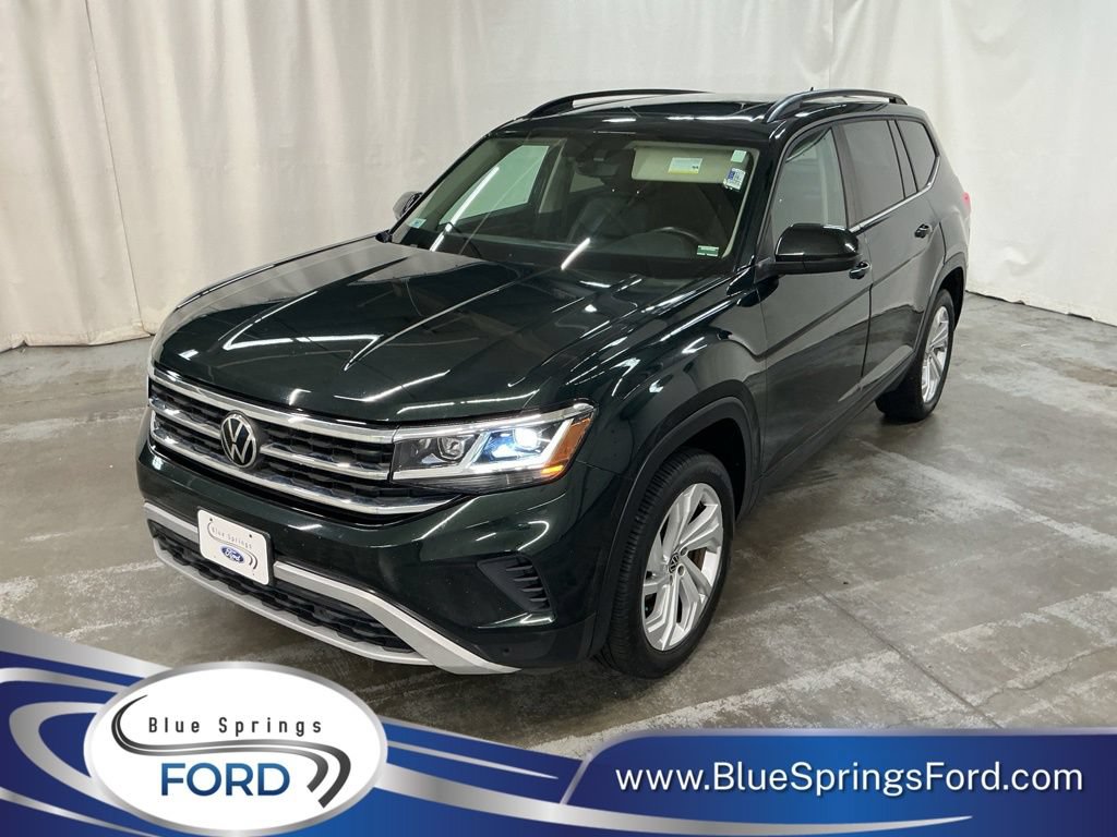 Used 2021 Volkswagen Atlas SE w/ Panoramic Sunroof Package