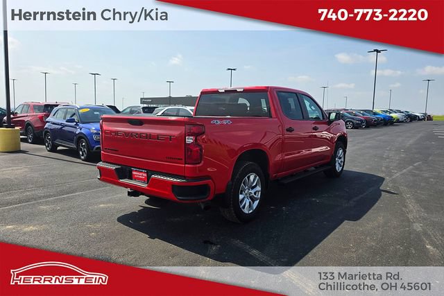 Used 2023 Chevrolet Silverado 1500 Custom w/ LPO, Dark Essentials Package AWD/4WD image 31