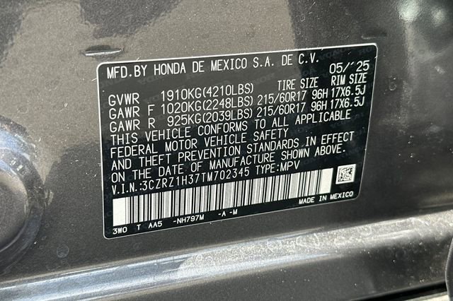 Certified 2026 Honda HR-V LX image 31