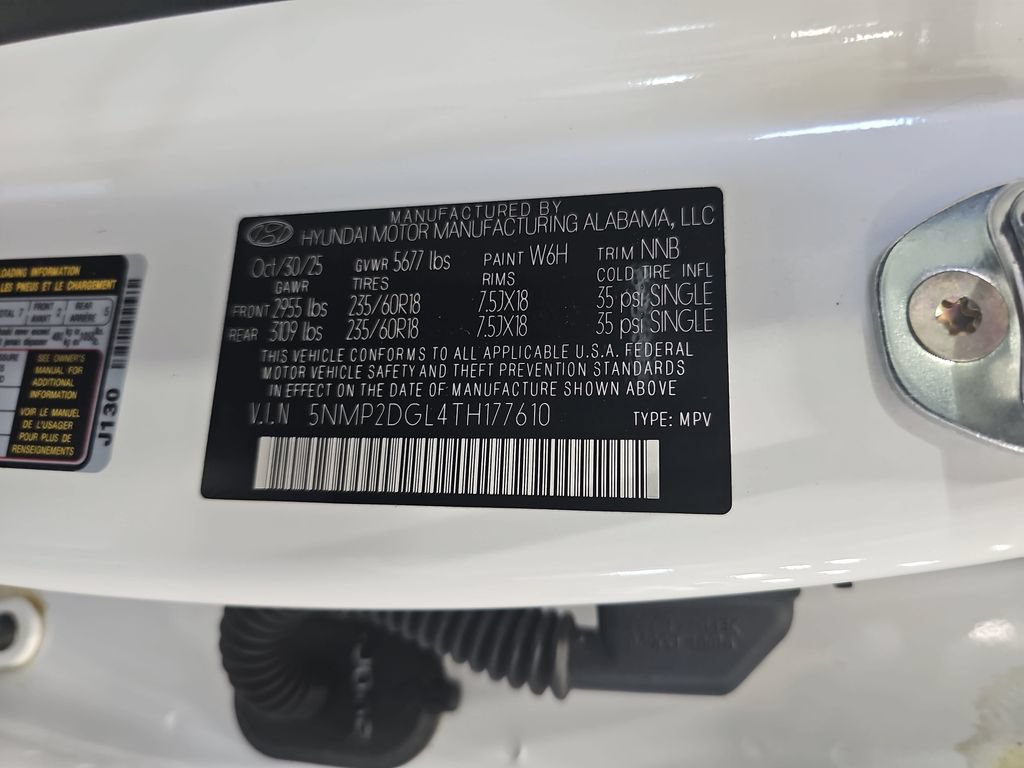 Certified 2026 Hyundai Santa Fe SEL AWD/4WD image 36
