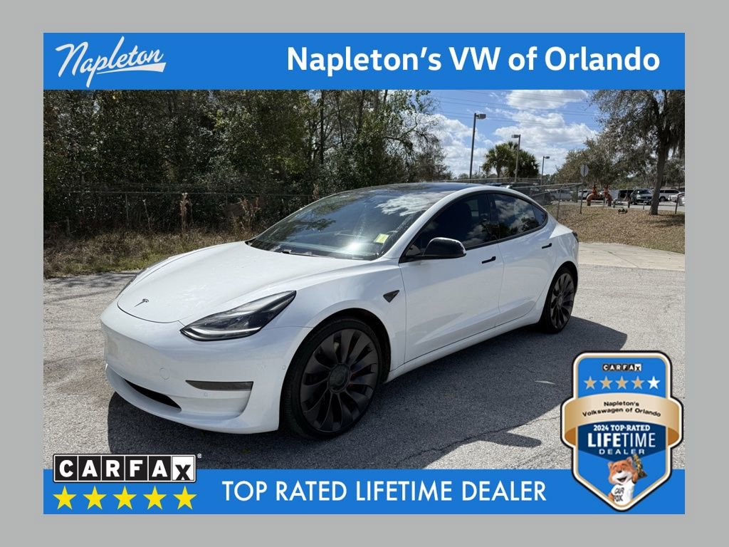 Used 2021 Tesla Model 3 Performance video 1
