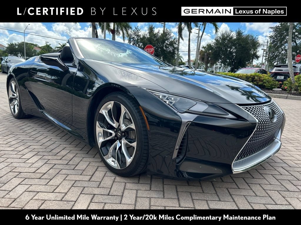 Certified 2022 Lexus LC 500 Convertible w/ Touring Package